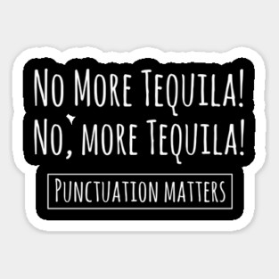 Punctuation Matters Funny English Grammar Teacher Sticker