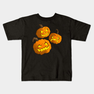 Pumpkin Trio Kids T-Shirt