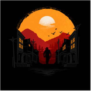 Red Dead Posters and Art