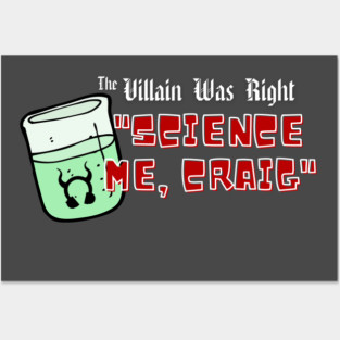 Science Me, Craig V2 Posters and Art