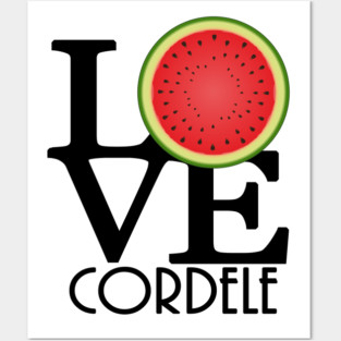 LOVE Cordele Georgia Posters and Art