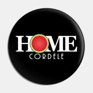 HOME Cordele Georgia Watermelon Design Pin