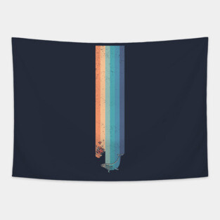 Vintage Hitchhiker Tapestry