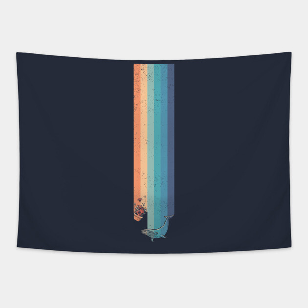 Vintage Hitchhiker Tapestry by kg07_shirts