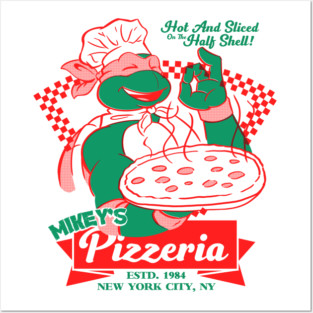 Mikey's Pizzaria Posters and Art