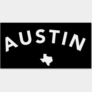 Austin TX Posters and Art