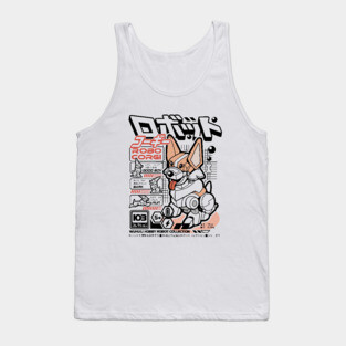 Robo Corgi Tank Top