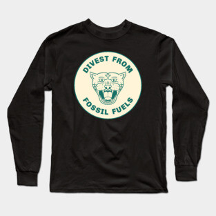 Divest From Fossil Fuels Long Sleeve T-Shirt