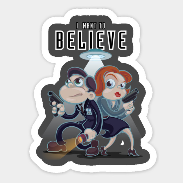 I Want To Belive Magnet by majanation