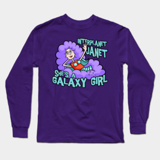 Interplanet Janet Long Sleeve T-Shirt