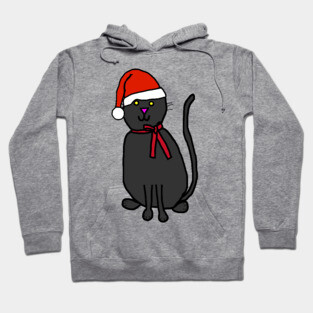 Christmas Cat Hoodie