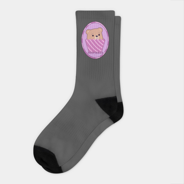 CUB CAKE Socks by droidmonkey