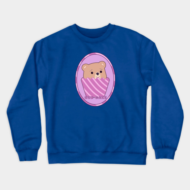 CUB CAKE Crewneck Sweatshirt by droidmonkey