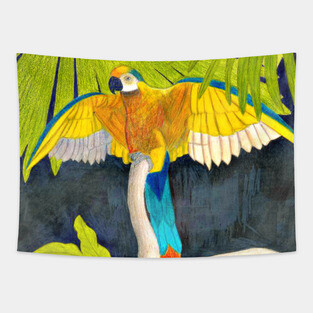 Parrot Tapestry