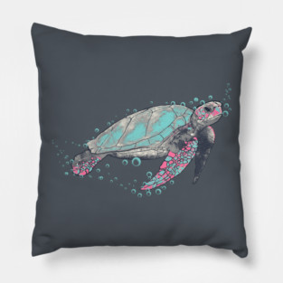sea turtle Pillow