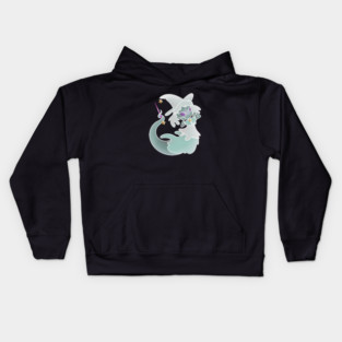 Witchy Ghost Kids Hoodie