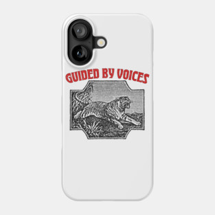 Guided By Voices / Retro Tiger Illustration Fan Design Phone Case
