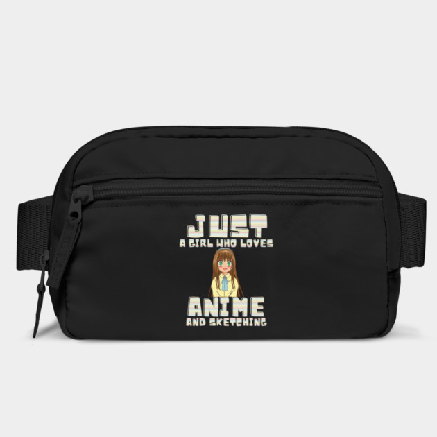 Just A Girl Who Loves Anime by Pixel Threads 