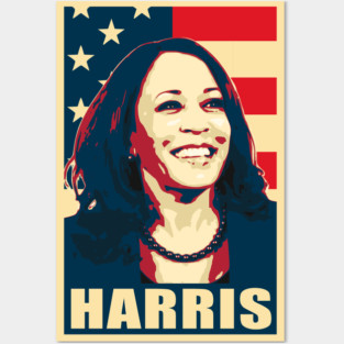 Kamala Harris Hope Posters and Art