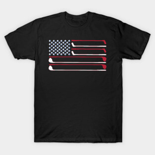 American Golf Flag T-Shirt