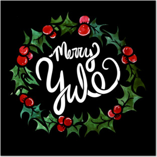 Merry Yule Posters and Art