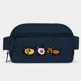 Cute Animals Cat Pig Dog for Kids Bag