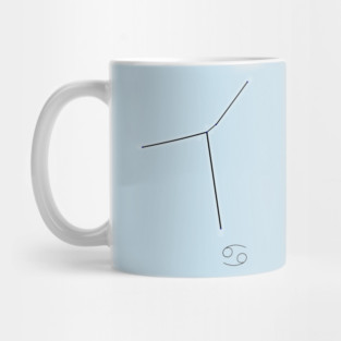 Zodiac Constellations - Cancer Mug