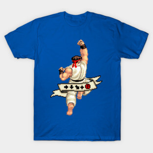 Forward, down, down-forward + punch - Ryu T-Shirt