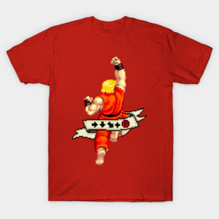 Forward, down, down-forward + punch - Ken T-Shirt