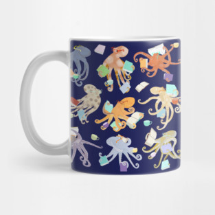 Reading Octopuses Mug