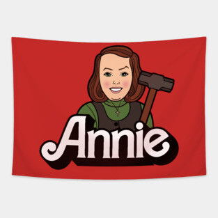 Annie doll Tapestry