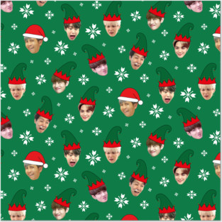 BTS's derp XMAS. Posters and Art