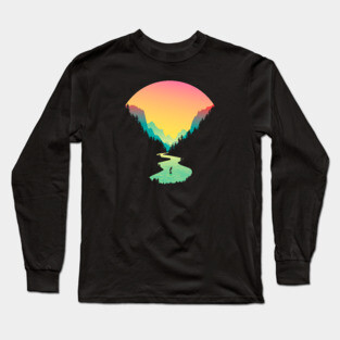 Paddleboard Adventure Long Sleeve T-Shirt