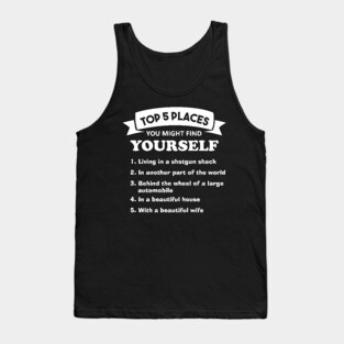Talking Heads Top 5 Places You Might Find Yourself Tank Top