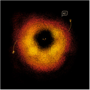The Black Hole Posters and Art