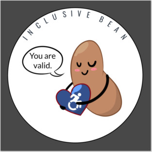 Disability Pride #2: Inclusive Bean Posters and Art