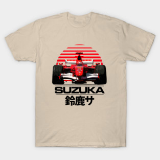 Michael Schumacher F1 Suzuka Japan Grand Prix T-Shirt