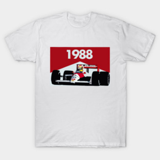 Ayrton Senna 1988 Belgian Grand Prix T-Shirt