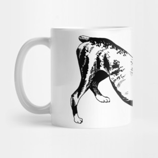 boxer dog Mug