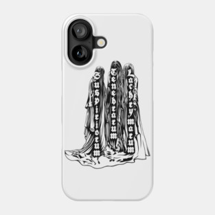 Suspiria Three Mothers black Phone Case