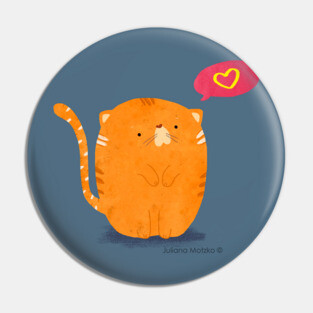 Fat Cat Pin