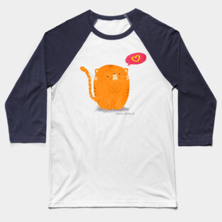 Fat Cat Baseball T-Shirt