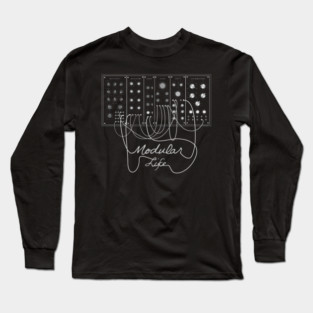 Modular Synthesizer Player Long Sleeve T-Shirt