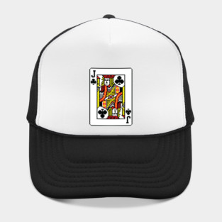 Jack of Clubs Pixel Art Hat