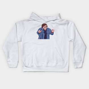 And you can count, on me waiting for you in the parking lot Kids Hoodie