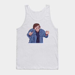 And you can count, on me waiting for you in the parking lot Tank Top