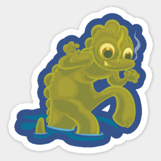 Godzilla Sticker