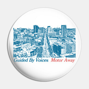 Guided By Voices / Original Retro Illustration Fan Design Pin