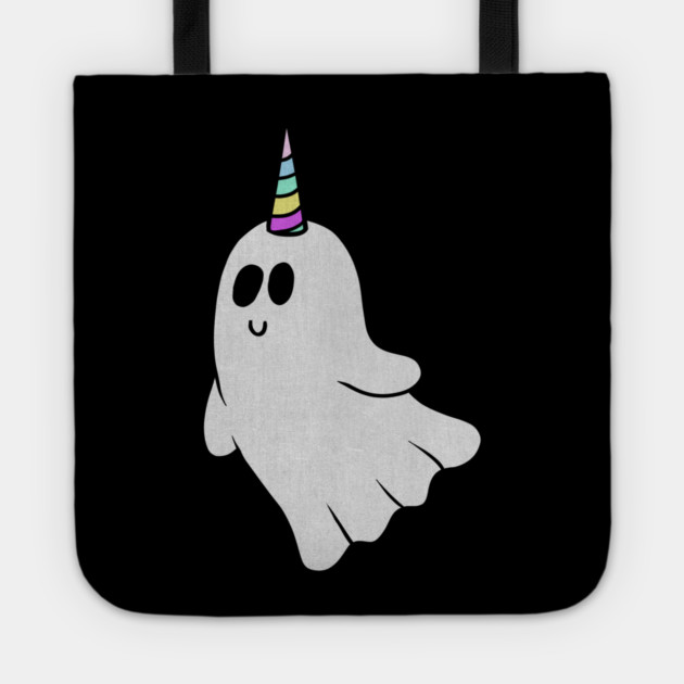 Unicorn Ghost, Cute Halloween Costume Gift Tote by logiamerch