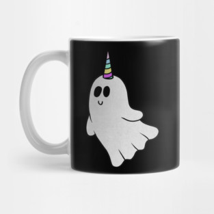 Unicorn Ghost, Cute Halloween Costume Gift Mug